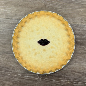pie top view