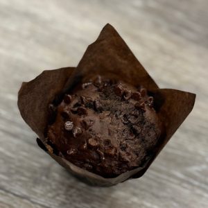 Double Chocolate Avocado Muffin