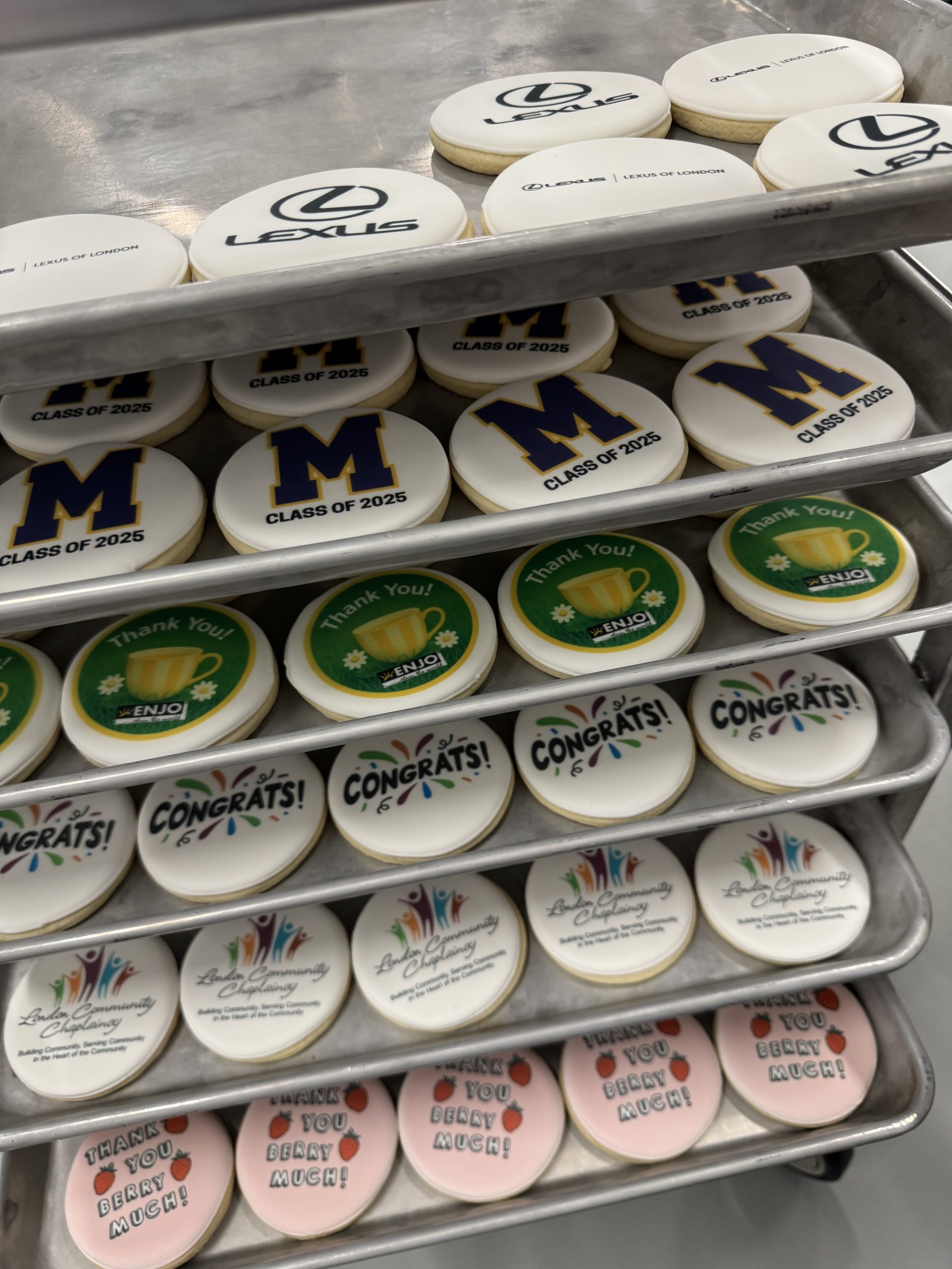 Custom Printed Sugar Cookies
