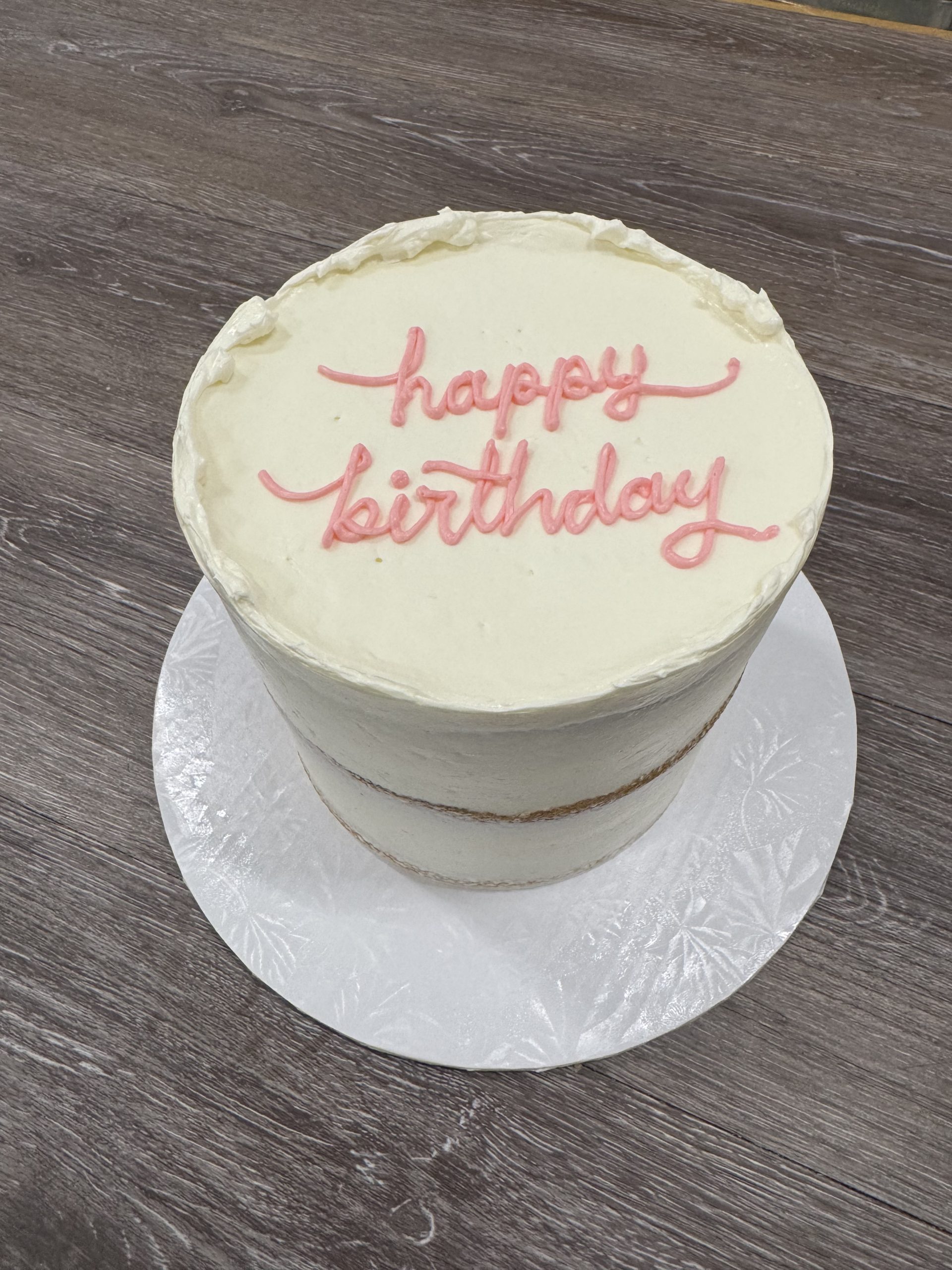 Simple Naked Cake - Image 2